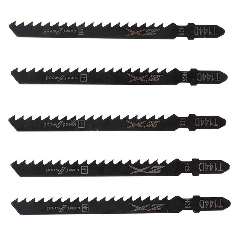 

5Pcs/Set T244D T-Shank Jig Saw Blades Thick Teeth Woodworking Reciprocating Saw Blade