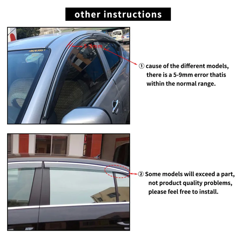 4 шт. дым-козырьки для автомобильных окон RENAULT CAPTUR 2014 2015 2016 2017 2018 2019 |