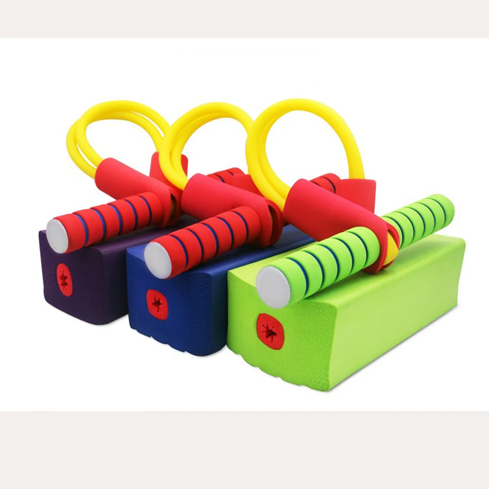 Детская сумасшедшая прыгающая ручка с вспысветильник и пенной основой Детские