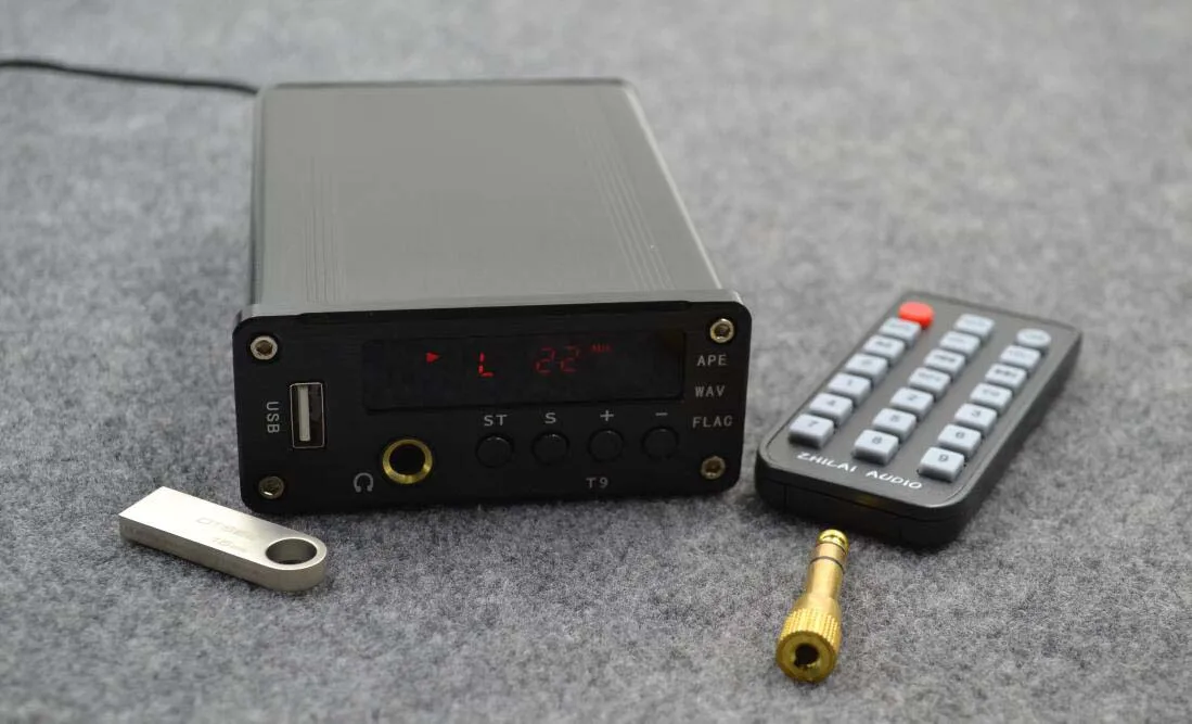 Высокоточный amp HiFi lossless музыкальный APE плеер оптический/коаксиальный/RCA декодер DAC