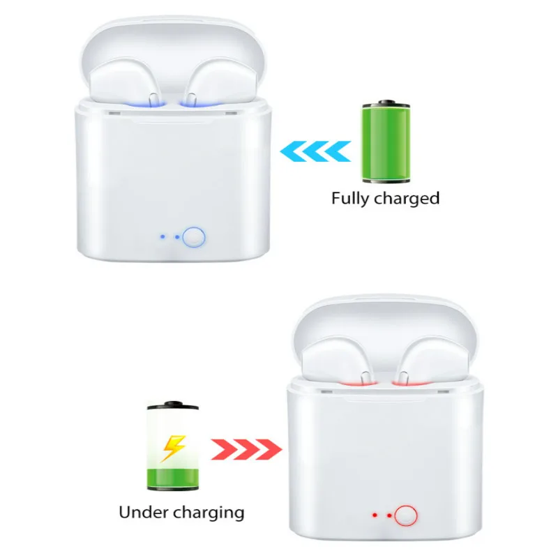 I7s мини беспроводные Bluetooth наушники стерео вкладыши гарнитура микрофон для Iphone