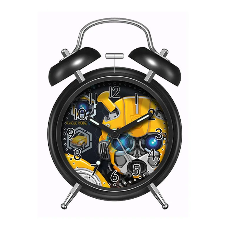 

2021 Transformers Bumblebee Electronic Smart Luminous Timer Wake Up Children's Desktop Alarm Clock Bedroom Decoration