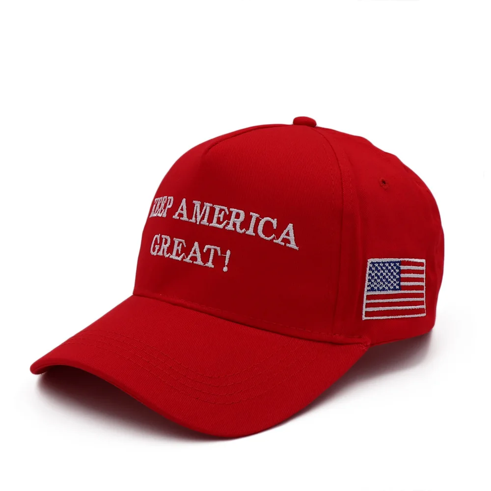 

[SMOLDER]2020 HOT Selling Trump Hat Embroidered America Flag For Women Men Baseball Caps