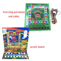 10 set mario slot game fruit king pcb circuit motherboard led with acrylic cables kit popular coin operated casino video