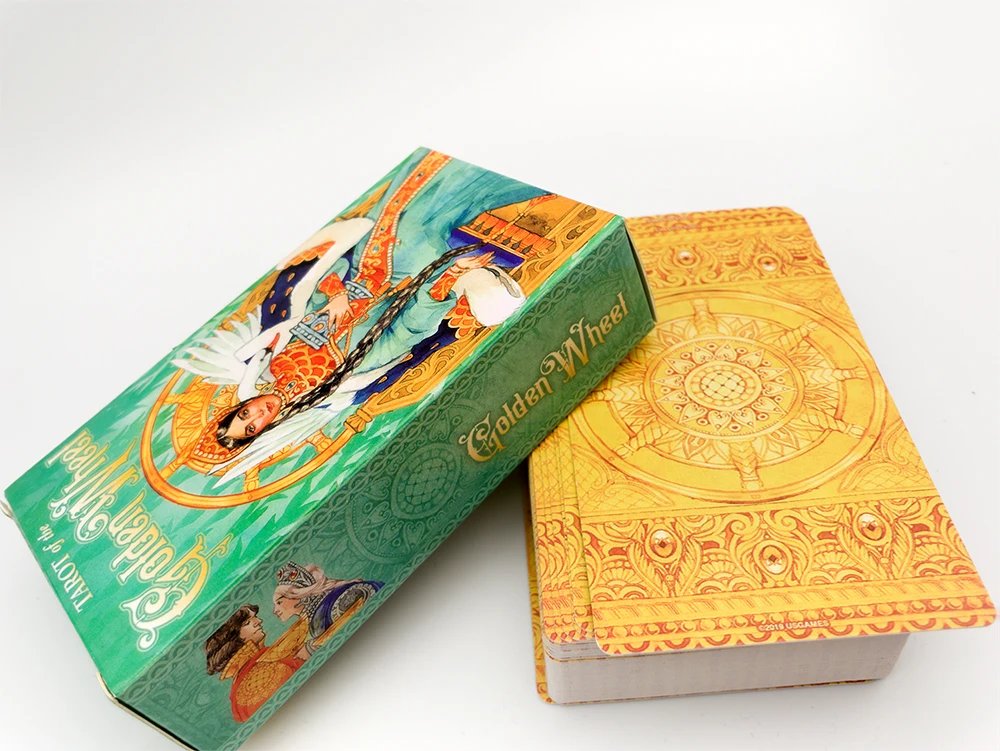 Таро золотого колеса 78 карт колода русское издание вдохновленные сказками Мила