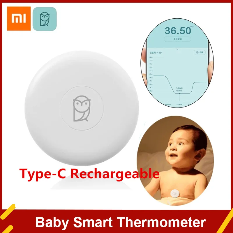 

Цифровой Детский умный термометр Xiaomi Miaomiaoce, клинический термометр, точное измерение, постоянный контроль, сигнал высокой температуры