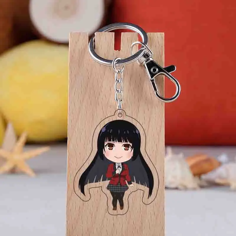 Аниме Kakegurui брелок косплей реквизит Momobami Ririka Runa Yomotsuki Jabami Yumeko аксессуары