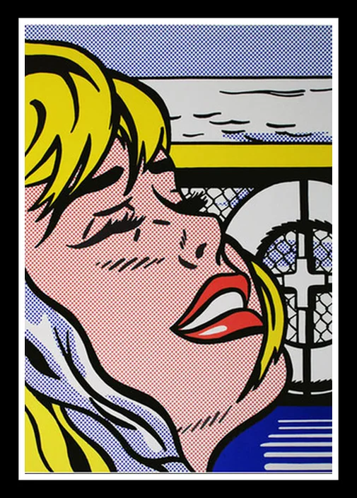 Идеальная художественная картина JL Pop Art Рой Лихтенштейн художественный постер