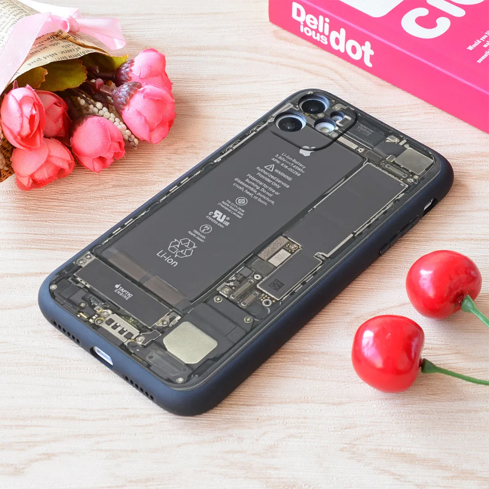 

For iPhone I Phone Inside Print Soft Matt Apple iPhone Case