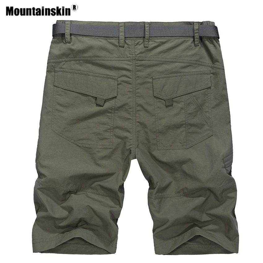 Мужские быстросохнущие походные шорты Mountainskin дышащие для активного отдыха