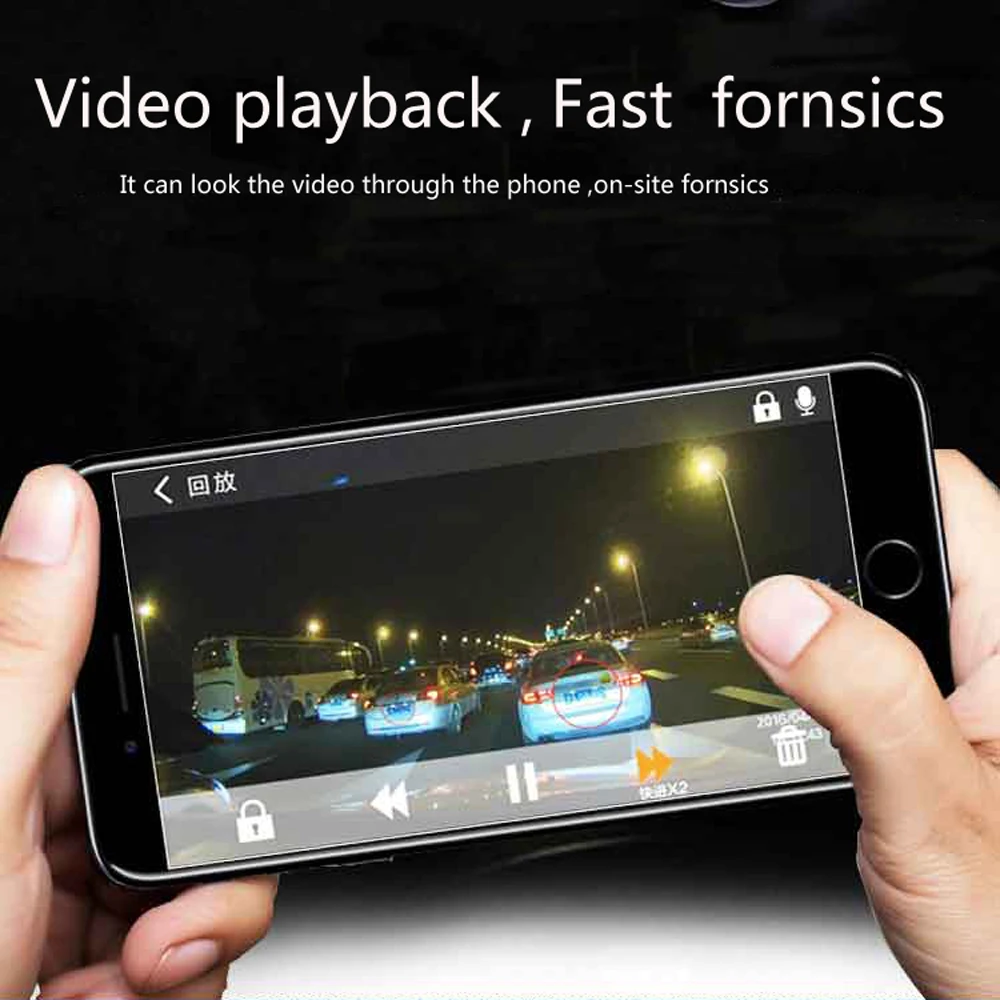Conkim Mini Car Dash Cameras 30fps Monitor Full HD Hidden Registrator Dashcam in front Video Recorder Camcorder motion detection |