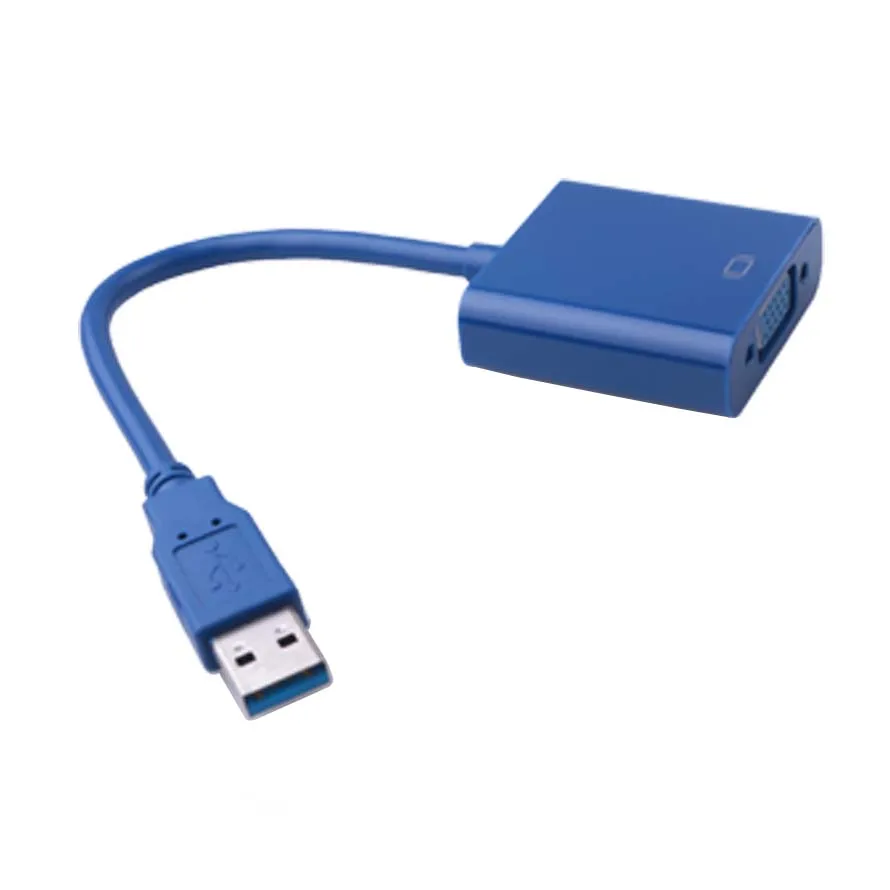 Elistooop USB 3 0 к VGA мультидисплейный адаптер конвертер внешняя видеографическая