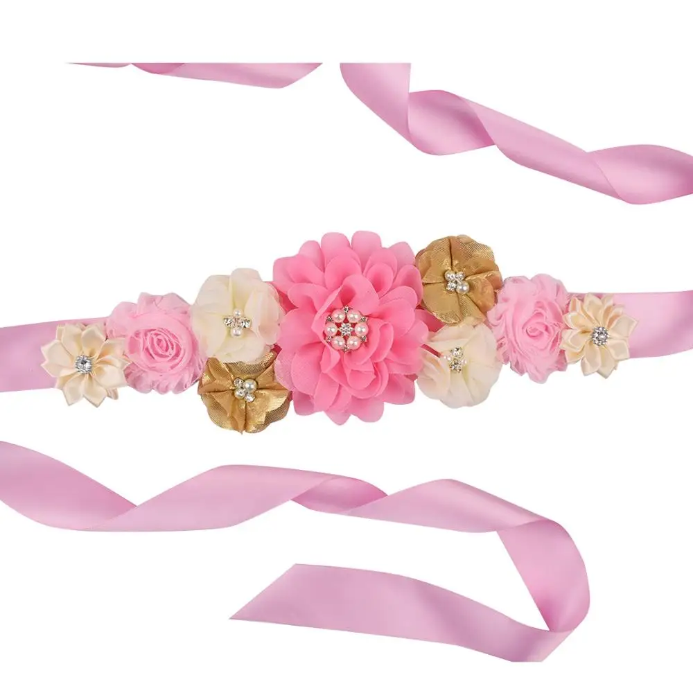 Новый модный бандаж для беременных New Fashion Sash для беременных пояс для беременной живота для фотосессии на вечеринке Baby Shower и аксессуар постпартумного пояса.