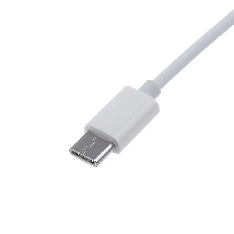Кабель с оплеткой кабель адаптер USB-C Тип C до 3 5 мм разъем для наушников аудио Aux