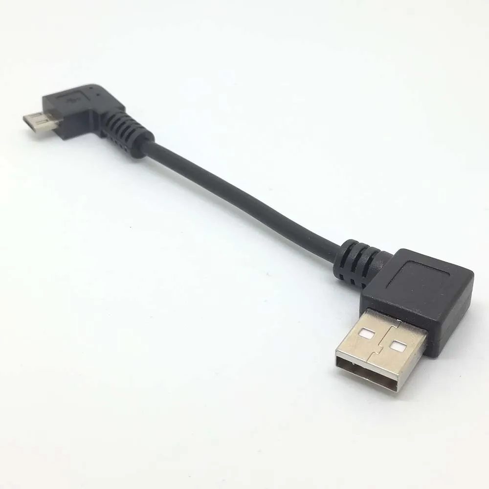 Новый короткий прямоугольный кабель Micro USB для быстрой зарядки и синхронизации
