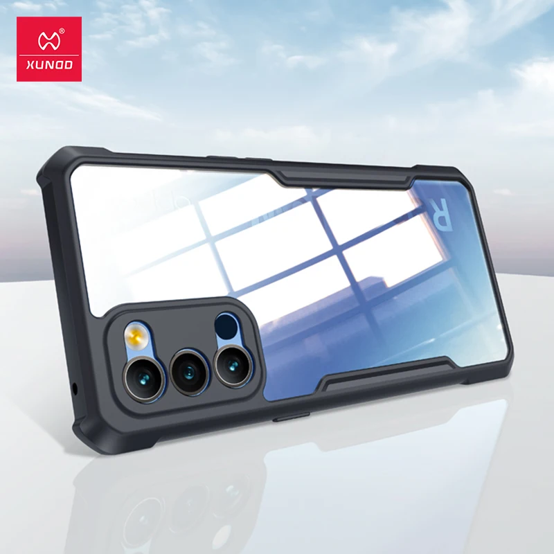 для OPPO Reno 4 Pro 5G Чехол чехол Xundd с &quotвоздушной подушкой&quot прозрачный