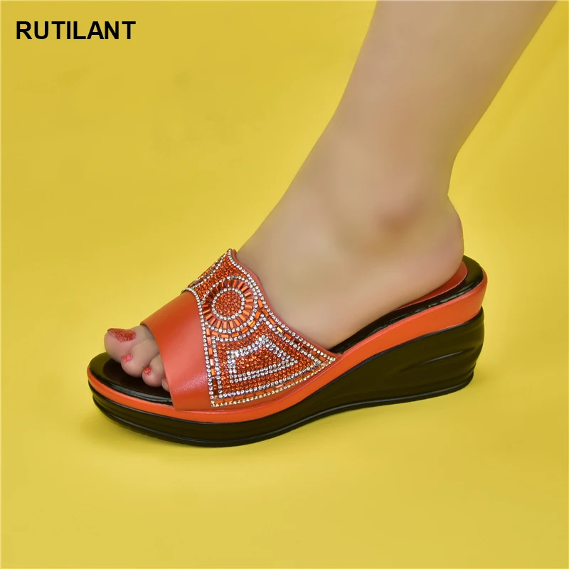 Женские свадебные туфли в нигерийском стиле итальянские женские для вечерние