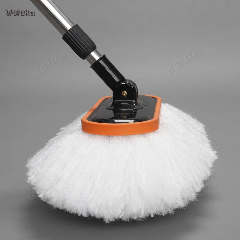 Щетка для мытья автомобиля щетка длинная ручка выдвижная мягкая волос