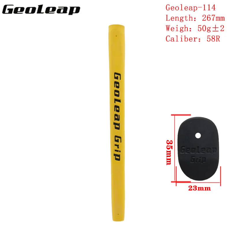 Гольф клюшки grip rubber пистолет контур 6 цветов на выбор Гольф сцепление для клуба, 1 предмет - Цвет: Цвет: желтый