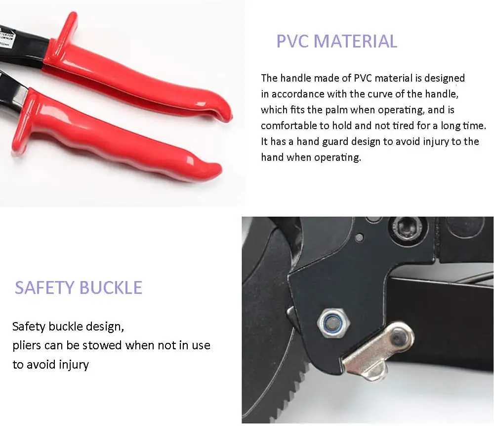 

HS-325A 240mm2 Ratcheting Ratchet Cable Cutter Germany Design Wire Cutter Wire Cutter Necessary Household Practical Tool