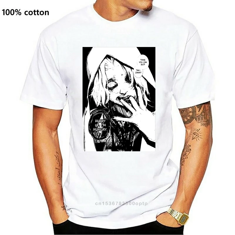 

New Tokyo Ghoul - Custom T-shirt Tee Novelty T Shirts Men'S Brand Clothing Summer Short Sleeve Cotton Tshirt Harajuku