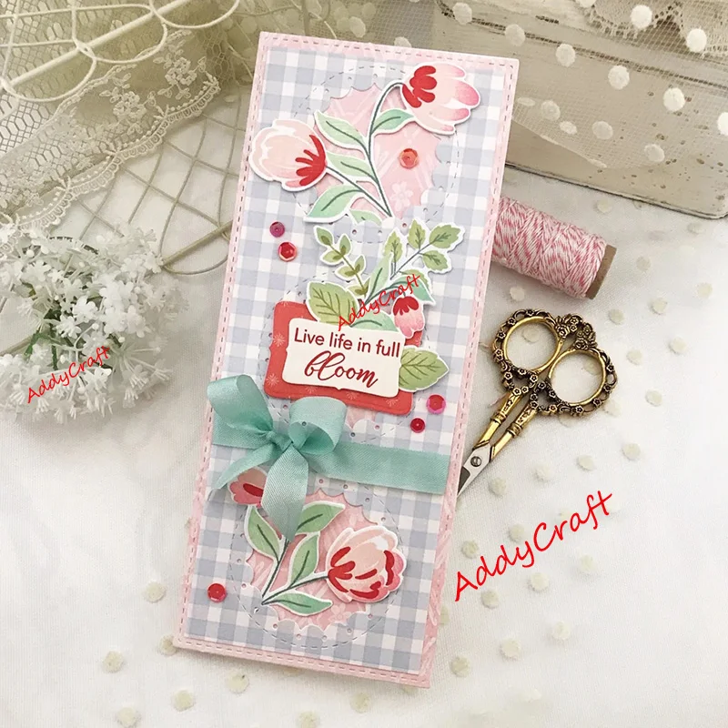 Metal cutting dies Rectangular dotted frame mold Scrapbook paper craft knife mould blade punch stencils die | Дом и сад