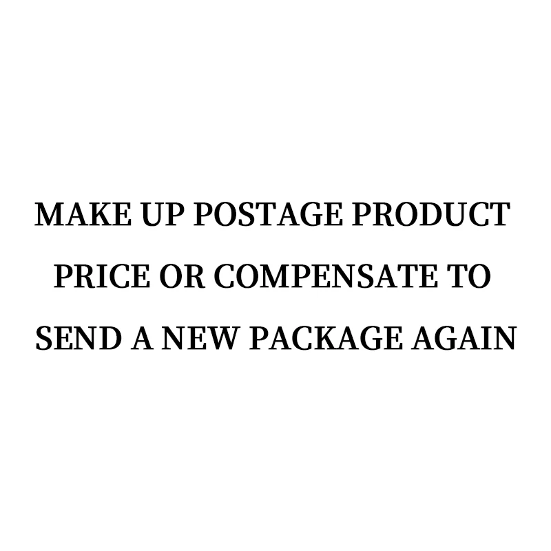 

Составьте стоимость почтового товара или компенсируйте повторную отправку посылка