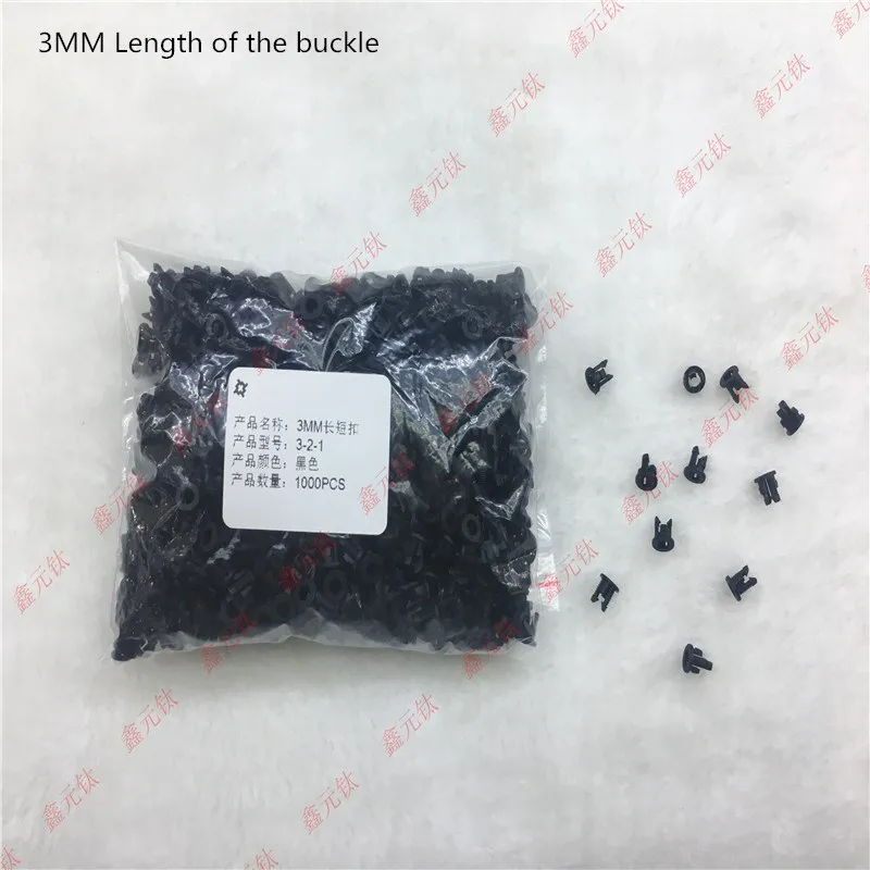3MM 5MM LED lamp holder black Length of the buckle Four feet flat Button lamp bead Plastic seat 1000pcs/lot