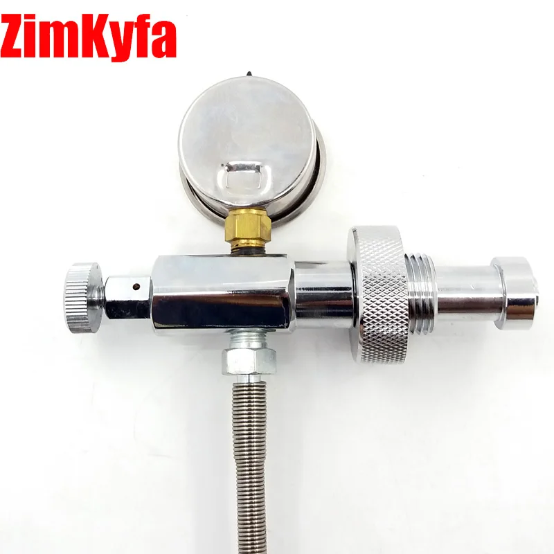 Пейнтбол PCP заполняющая станция 300 бар/4500psi Din наполнение зарядки адаптер с 2" /36" DN2 микроотверстие шланг