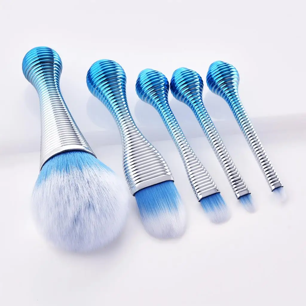 5 шт./компл. мини красивый макияж кисти Kit Косметическая Пудра Тени для век консилер мягкий уход за кожей лица