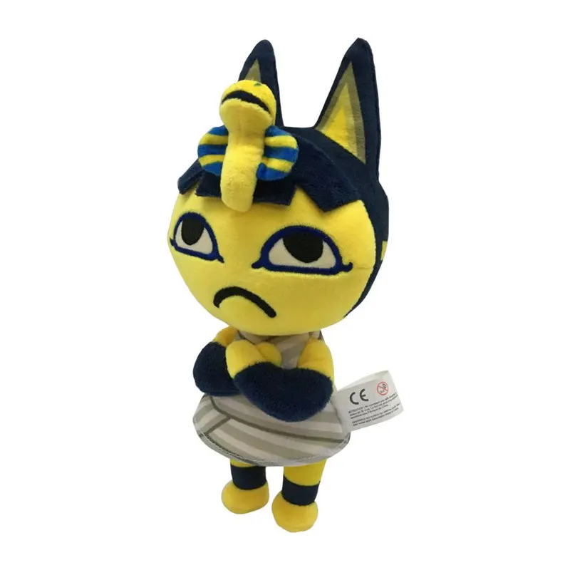 

20 CM Anime Animal Crossing Ankha Cat Plush Toys Soft Stuffed Animals Toys Baby Kids Birthday Gift Home Car Sofa Decor