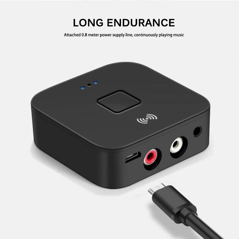 TIOODRE Bluetooth 5 0 приемник APTX LL с поддержкой NFC 3 мм AUX RCA Jack беспроводной адаптер