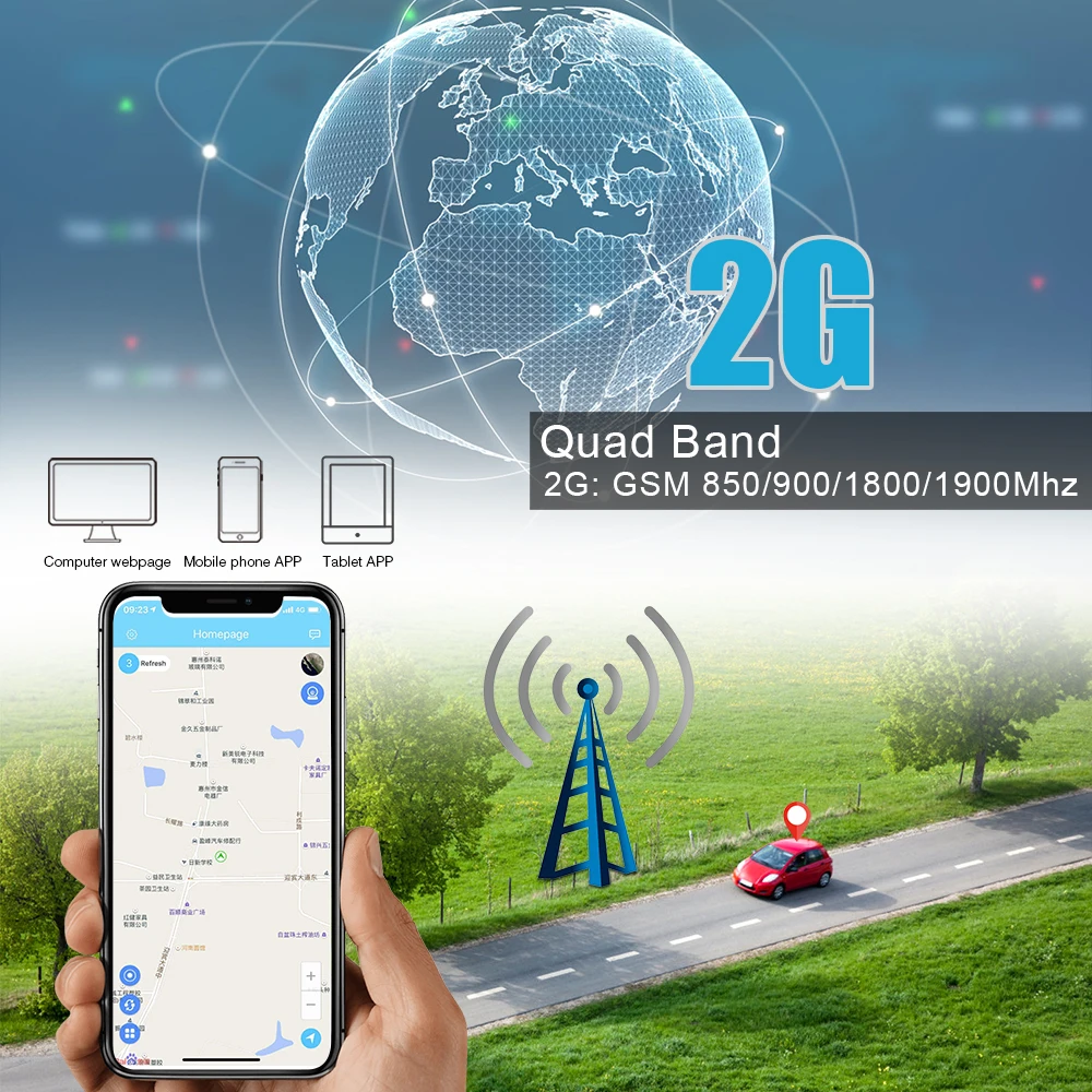 Мини-GPS-трекер для детей GSM голосовой монитор SOS-сигнал бесплатное веб-приложение