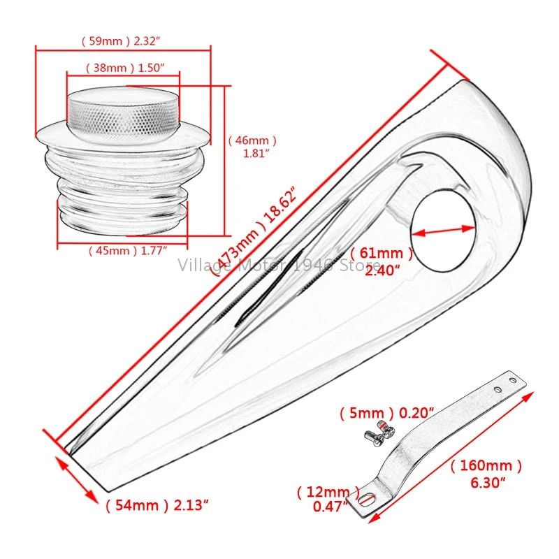 

Motorcycle Matte Aluminum Dash Fuel Console Gas Tank Cap CoverFor Harley Davidson Electra Glide Classic 2008-2017