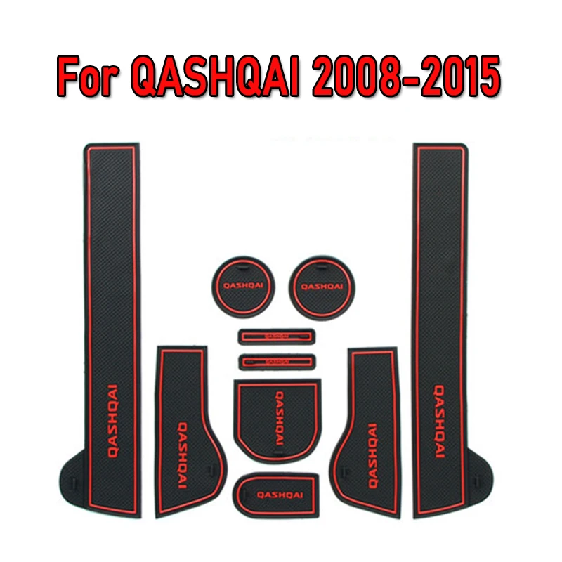 Резиновый дверной коврик для Nissan Qashqai J11 J10 2021 2020 2019 2018 2017 08-15 |