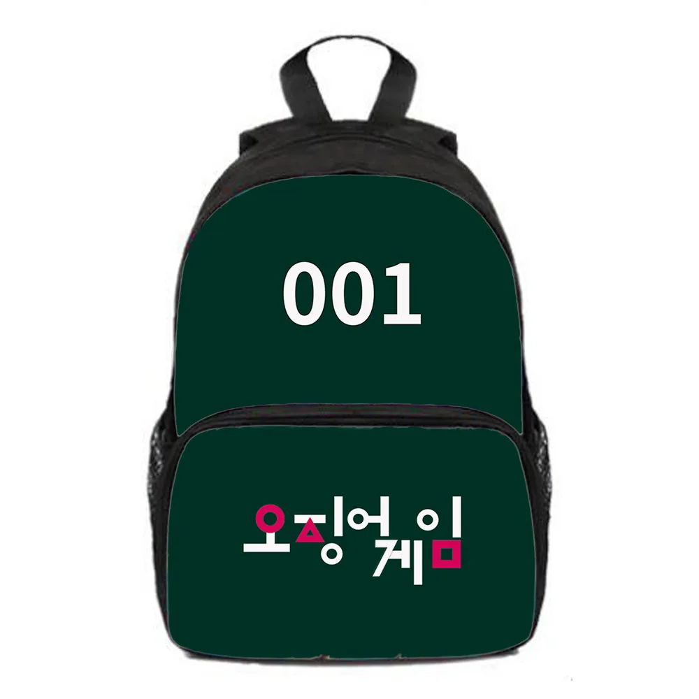 Большой Школьный рюкзак для девочек и мальчиков с принтом 6 кальмаров | Багаж