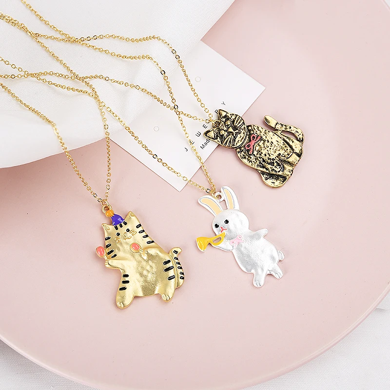 Новинка 2020 года Лидер продаж модное мультяшное ожерелье с персонажами