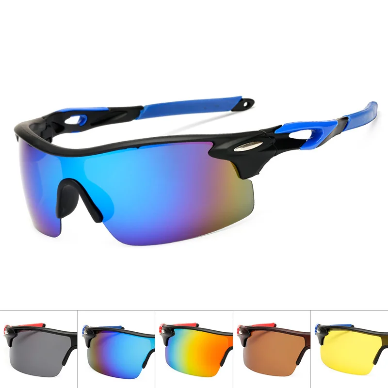 

Cycling polarizing sunglasses sports glasses large frame colorful Sunglasses