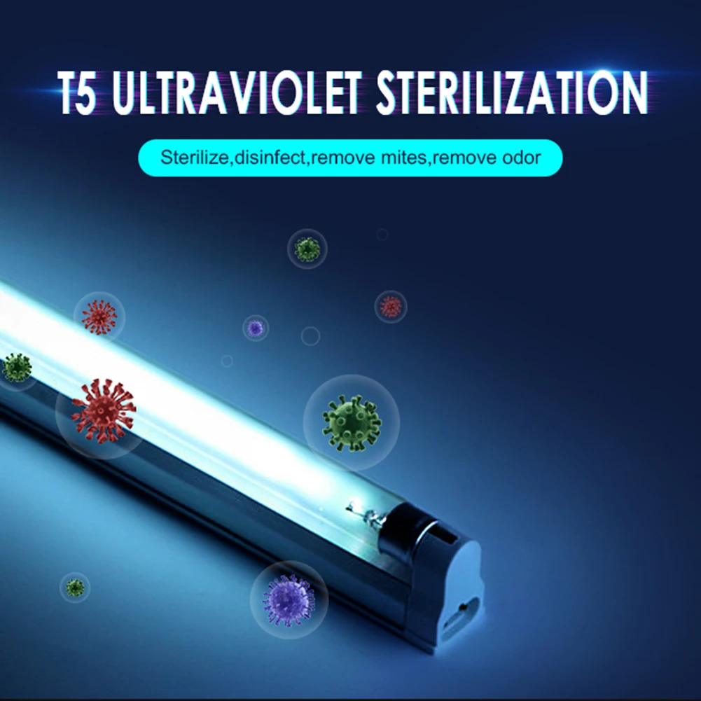 220V 110V Светодиодный УФ кварцевая лампа UV C ультрафиолетовая UVC бактерицидные