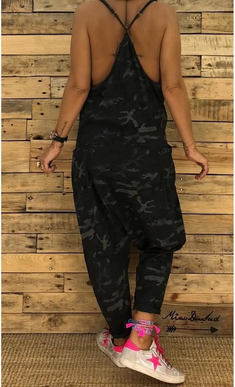 ZOGAA 2019 летние женские комбинезоны без рукавов модные праздничные повседневные