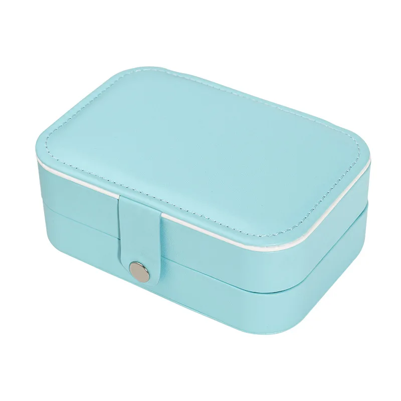 Шкатулка для хранения ювелирных изделий девочек дорожный бокс кольцо ожерелье