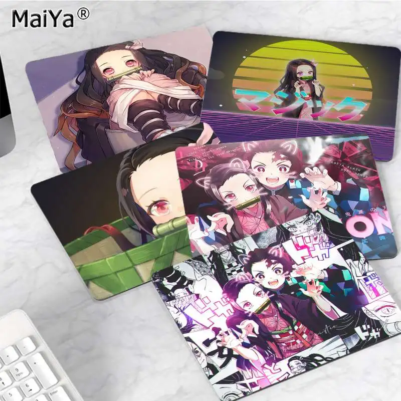 

MaiYa мой любимый аниме рассекающий демонов Kamado Nezuko игровой коврик для мыши для ноутбука, Лидер продаж, оптовая продажа, игровой коврик для мыш...