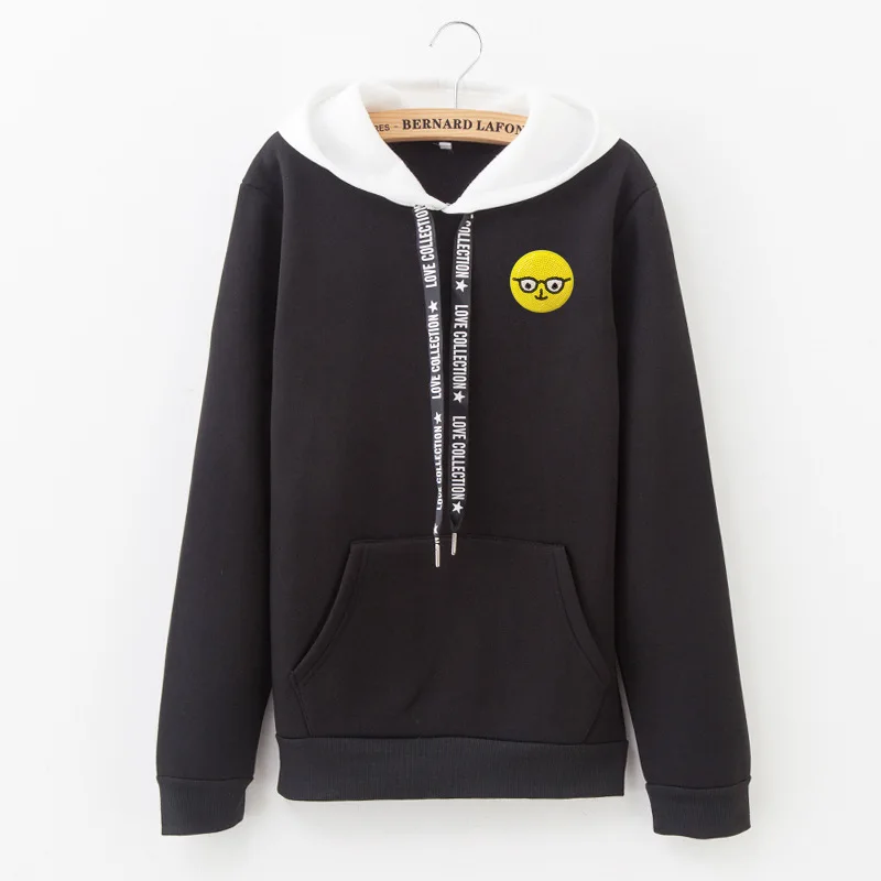 

Autumn Casual Tiger Print Women Hoodies Pockets Thick O-neck Long Sleeve Cotton Sweatshirt Fashion High Quality Female Pullovers