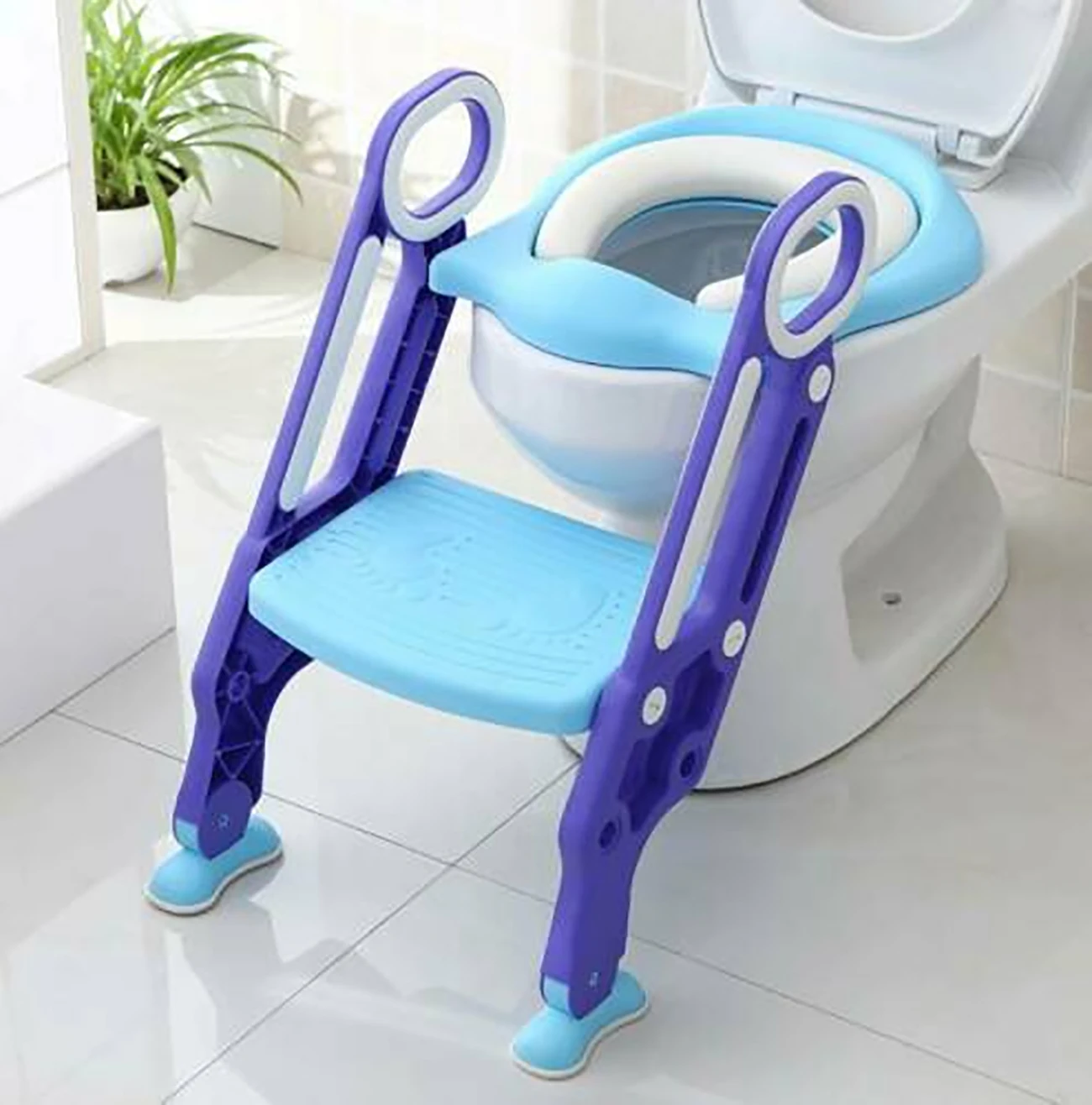 

Samger Baby Toilet Trainer Seat Children's Pot Soft Baby Potty Plastic Road Pot 0-6 Years Old Boys And Girls Potty Trainer Seat