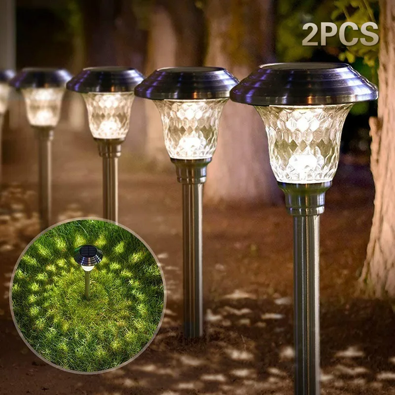 Уличная лампа на солнечной батарее водонепроницаемый садовый фонарь из