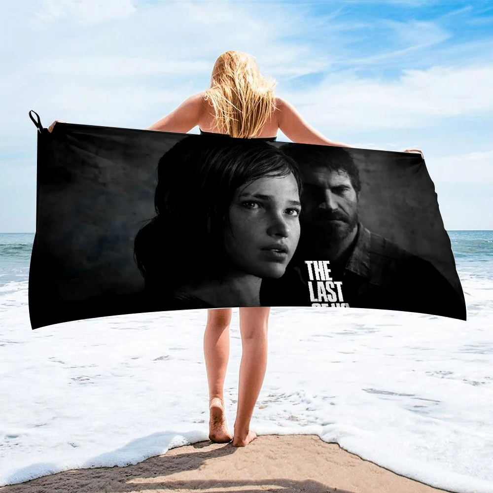 Последнее из нас банное полотенце микрофибры пляжное женское шелковое длинное