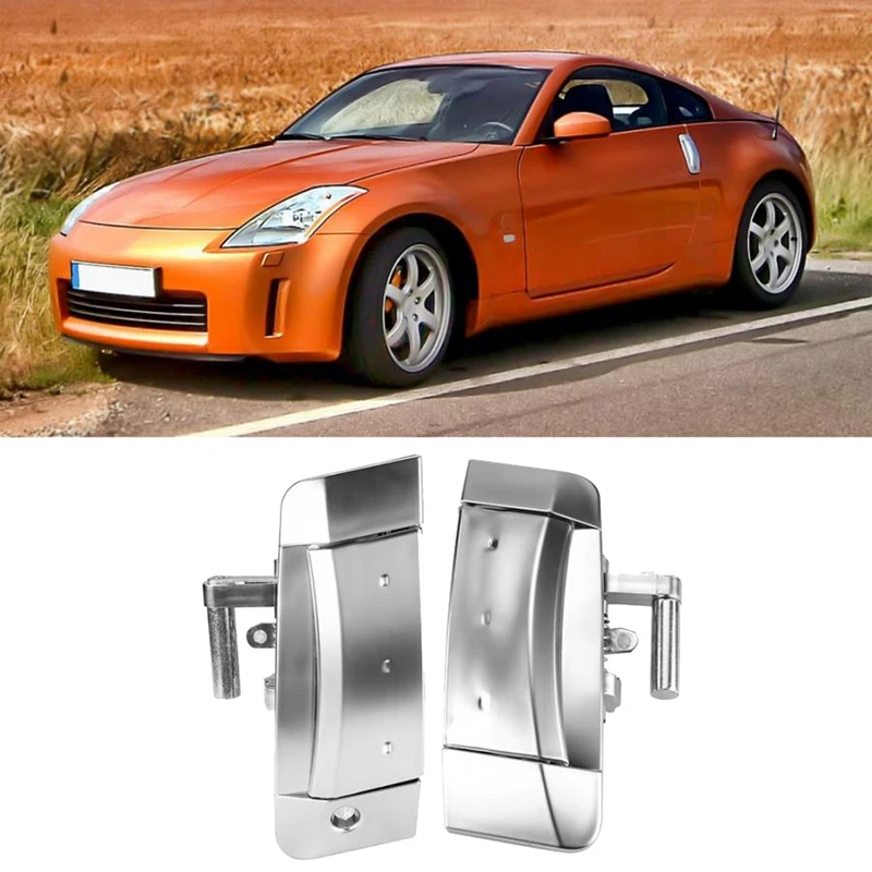 1 пара левых и правых наружных дверных ручек для Nissan 350Z 2003 - 2009 | Автомобили