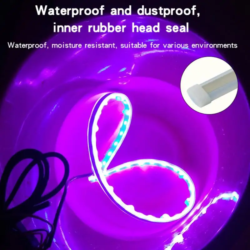 2 шт. автомобильные аксессуары ультра тонкий светильник направляющая полоса