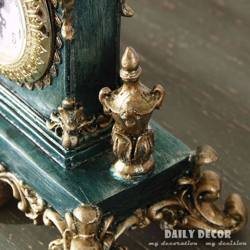 Винтажные европейские и американские настольные часы декоративные