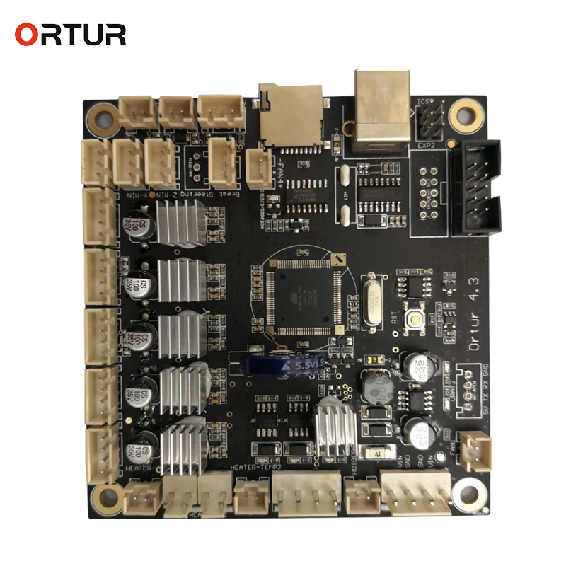Ortur4.3 Mainboard Ortur Заводская обновленная последняя версия Ortur4.3 материнская плата с открытым исходным кодом Marlin 2,0 управления Borad Ortur4 Impresora 3d материнская плата - Color: Ortur4.3 Mainboard